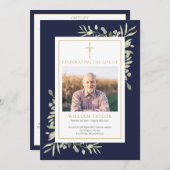 Christliche Beerdigungsordnung Programm (Vorne/Hinten)