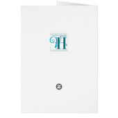 Christliche Begrüßungskarte für den Inspirationsfl (Hinten)