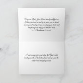 Christliche Beileid-Klippe Karte (Innenseite)