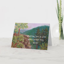 Christliche Beileid-Klippe