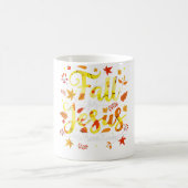 Christliche Bekleidung Gott ist Liebe ist Blind Kaffeetasse (Mittel)