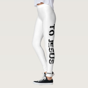 Christliche Bekleidungsstücke von Frauen laufen Leggings