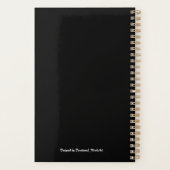 Christliche Bequemlichkeit der Bibel aus Psalmen Planer (Rückseite)