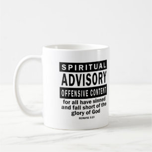 Christliche Beratung Römer 3,23 Christliche Zitate Kaffeetasse