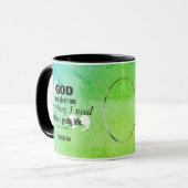 Christliche Bestätigung ALLES, WAS ICH Foto BRAUCH Tasse (Vorderseite Links)