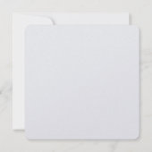 Christliche Bestätigungsflachkarte (Rückseite)