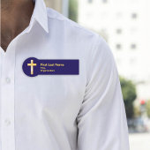 Christliche Bezeichnung für das Gold Cross Namensschild