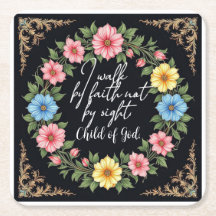 Christliche Bibel-Inspirierte Blumenmuster