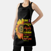 Christliche Bibel Sonnenblumenschrift Religiöse Schürze (InSitu)