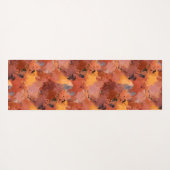 Christliche Bibel Verse Abstrakt Terracotta Muster Yogamatte (Rückseite (Horizontal))