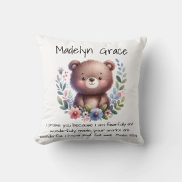 Christliche Bibel Verse Custom Baby Kinderzimmer Kissen