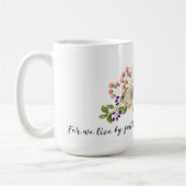 Christliche Bibel Verse Faith Kaffeetasse (Links)