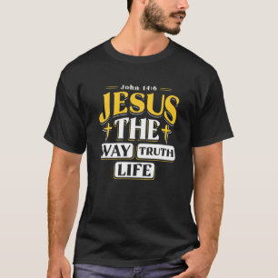 Christliche Bibel Verse Glaube Follower T-Shirt