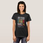 Christliche Bibel Verse Gott des Friedens wird bal T-Shirt (Vorne ganz)