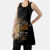 Christliche Bibel Verse Joshua 1 9 Löwenglaube Schürze (InSitu)