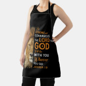 Christliche Bibel Verse Joshua 1 9 Löwenglaube Schürze (InSitu)