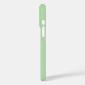 Christliche Bibel Verse Light Green Monogram Case-Mate iPhone Hülle (Rückseite / Links)
