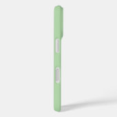 Christliche Bibel Verse Light Green Monogram Case-Mate iPhone Hülle (Rückseite / Rechts)