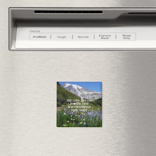 Christliche Bibel Verse Magnet Mountain Design (In Situ (Geschirrspüler))