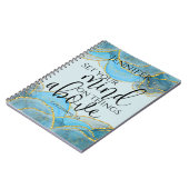 Christliche Bibel Verse Moderne Kunst, Dichtung un Notizblock (Linke Seite)