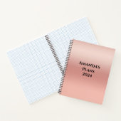 Christliche Bibel Verse Personalisierter Name Jahr Notizblock (Innenseite)