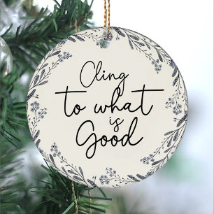 Christliche Bibel Verse Script Typografy Marble Keramik Ornament