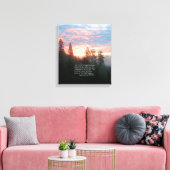 Christliche Bibel Verse Scripture Creationarts Leinwanddruck (Insitu (Wohnzimmer))