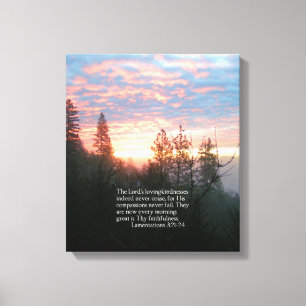 Christliche Bibel Verse Scripture Creationarts Leinwanddruck