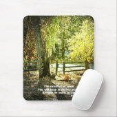 Christliche Bibel Verse Scripture Creationarts Mousepad (Mit Mouse)