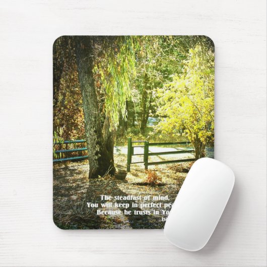 Christliche Bibel Verse Scripture Creationarts Mousepad (Mit Mouse)