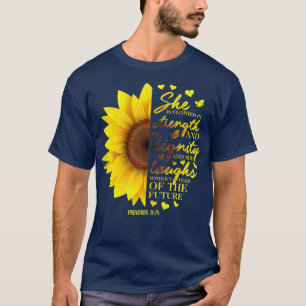 Christliche Bibel Verse Sonnenblumengeschenk T-Shirt