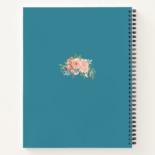 Christliche Bibel Verse Spirale Notebook Notizblock (Rückseite)