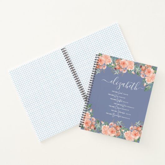 Christliche Bibel Verse Spirale Notebook Notizblock (Innenseite)