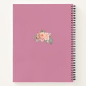 Christliche Bibel Verse Spirale Notebook Notizblock (Rückseite)