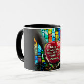 Christliche Bibelhose mit Apfelspinngläser Tasse (Vorderseite Links)