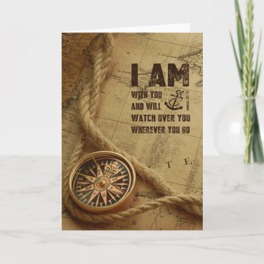 Christliche Bibelkarte Genesis 28 Karte (Vorderseite)