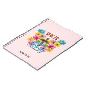 Christliche Bibelkreuz-Sprichwörter Weibchen Schme Notizblock (Linke Seite)