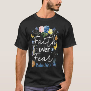 Christliche Bibeln verheißen den Glauben an Angst  T-Shirt