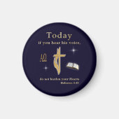 Christliche Bibelschrift Magnet (Vorne)