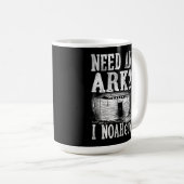 Christliche Bibelverse brauchen eine Arche? I Noah Kaffeetasse (VorderseiteRechts)