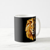 Christliche Bibelverse gibt Männern religiösen Vat Kaffeetasse (VorderseiteRechts)