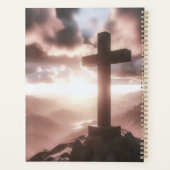 Christliche Bibelverse Gold Spiralplaner Planer (Rückseite)