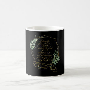 Christliche Bibelverse Jeremiah 29 11 Kaffeetasse