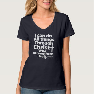 Christliche Bibelverse - Jesus Christus T-Shirt