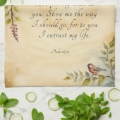 Christliche Bibelverse Kunst Geschirrtuch (Gefaltet)