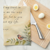 Christliche Bibelverse Kunst Geschirrtuch (Viertel Falte)