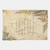 Christliche Bibelverse Kunst Geschirrtuch (Horizontal)