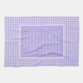 Christliche Bibelverse Kunst Geschirrtuch (Horizontal)