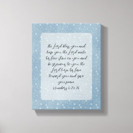 Christliche Bibelverse Kunst Leinwanddruck