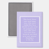 Christliche Bibelverse Kunst Magnet (Vorderseite/Rückseite)